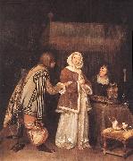 TERBORCH, Gerard The Letter dh Spain oil painting artist